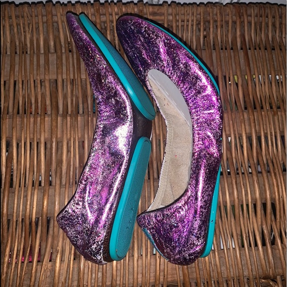 Custom Purple Sparkle Tieks - Picture 6 of 7